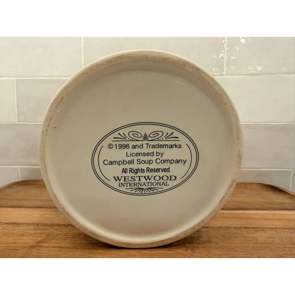 Vintage 1996 Campbell's‎ Kids Soup Tureen with Lid and Ladle Advertising